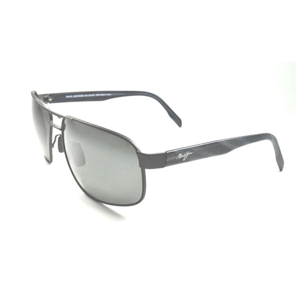 Maui Jim Sunglasses WHITEHAVEN STG-BG  776-02s Dark Gunmetal / Neutral Grey